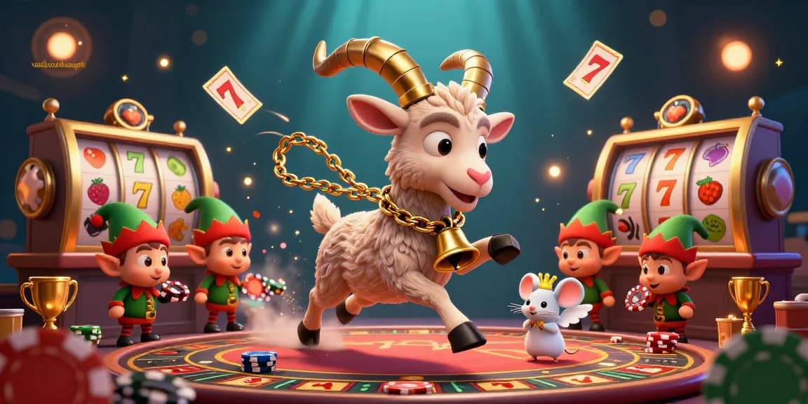 Experience thrilling gambling action at vanchuyenhoangphi with a festive, spooky casino scene featuring animated characters and dynamic game elements.