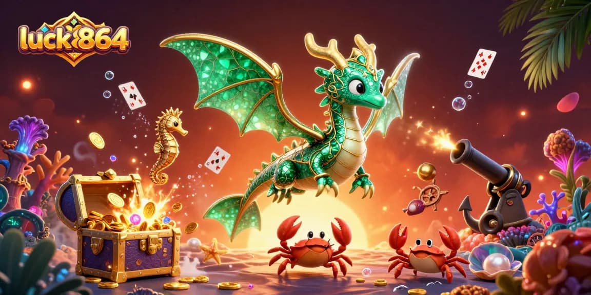 Embark on thrilling casino adventures with luck8864, featuring spirited sea characters and captivating treasures.
