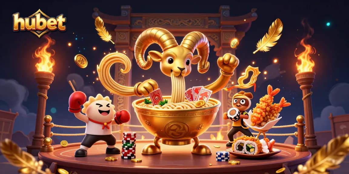 Engage with hubet's vibrant casino scene featuring unique characters and dynamic gaming elements.