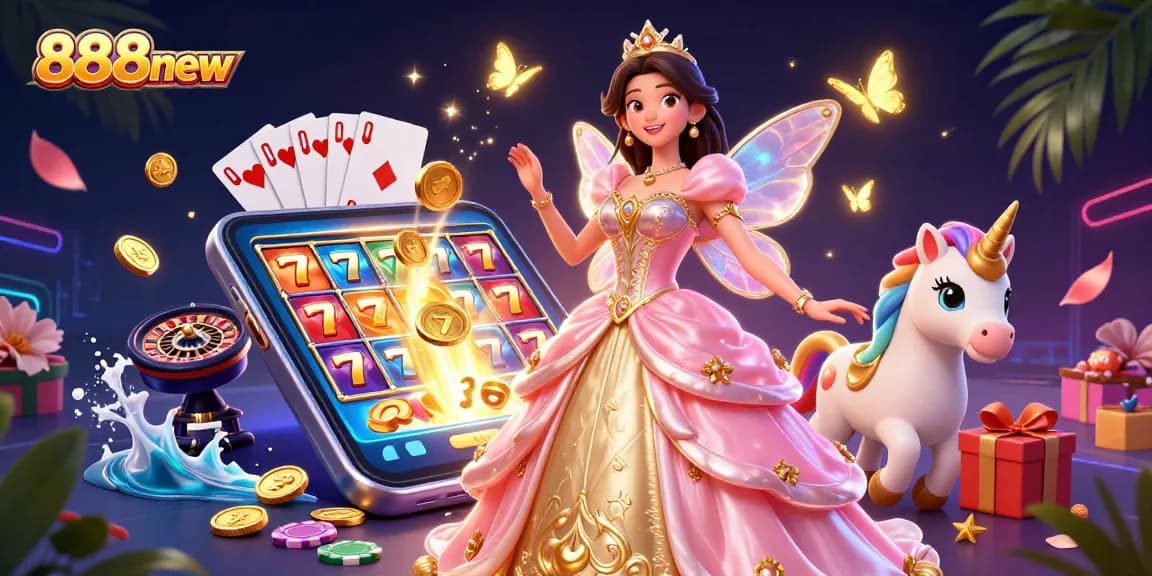 Spin colorful slots with 888new's enchanting casino offering exciting rewards and thrilling experiences