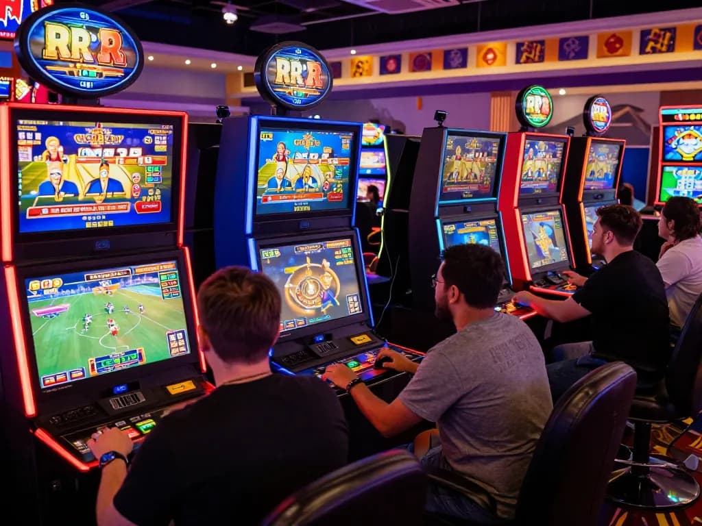 Exciting RR 88 online gaming scene with diverse players enjoying interactive experiences in a vibrant atmosphere.