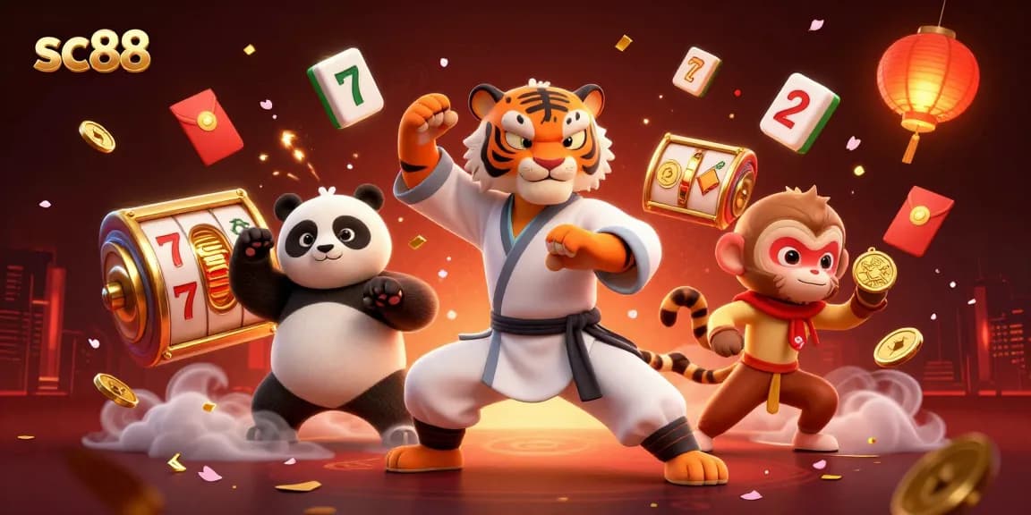 Join the action at sc88 with a vibrant 3D casino scene filled with excitement and winning potential.