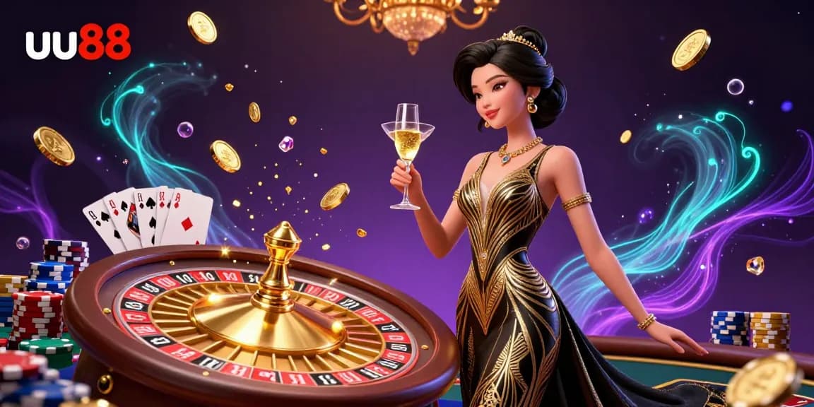 Engage with the thrilling excitement of uu88 as you spin the roulette and enjoy casino glamour.