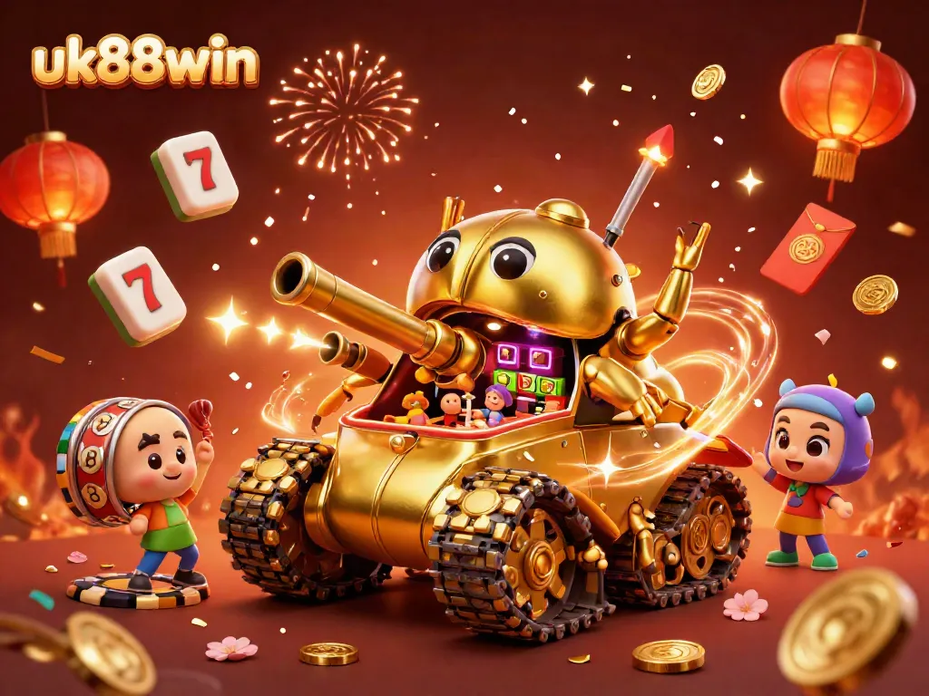 Engage with exciting games at uk88win featuring a vibrant casino theme and lucky symbols.