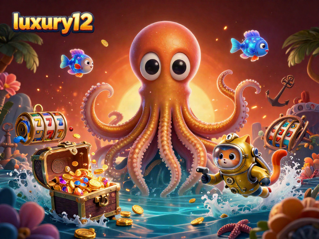Engage with luxury12 by experiencing thrilling casino adventures with the kraken and diving cat.